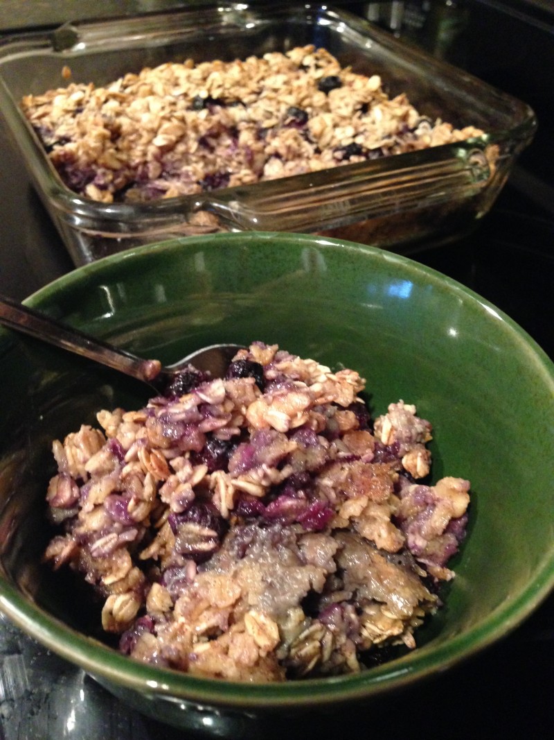 Amish baked oatmeal with berries - Future Expat