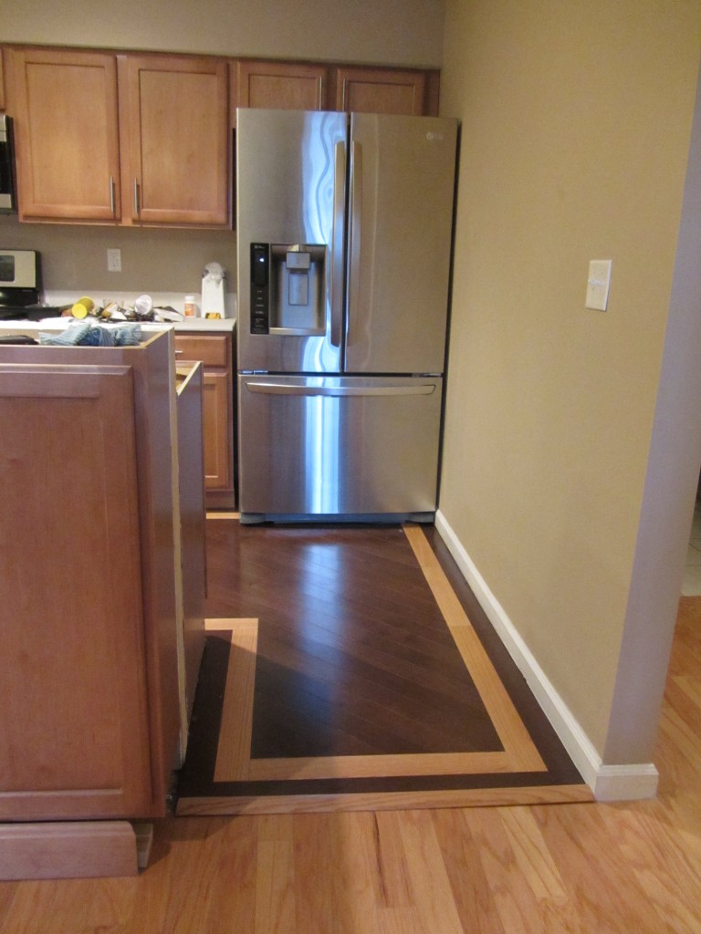 Kitchen Remodel - floor transition