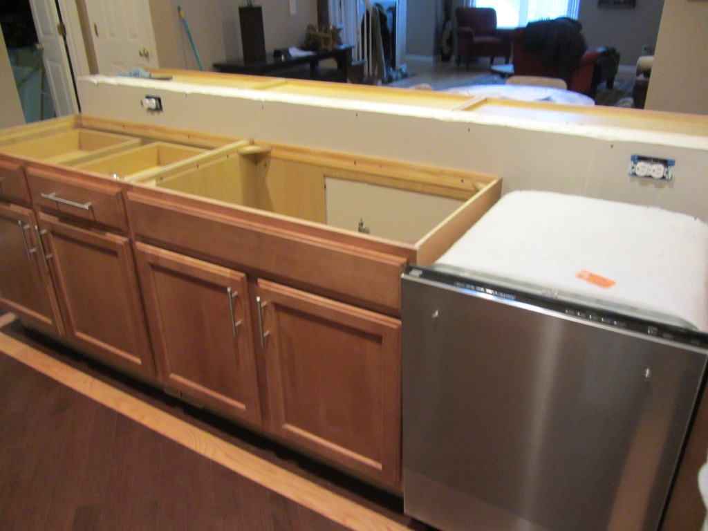 Kitchen remodel - new dishwasher