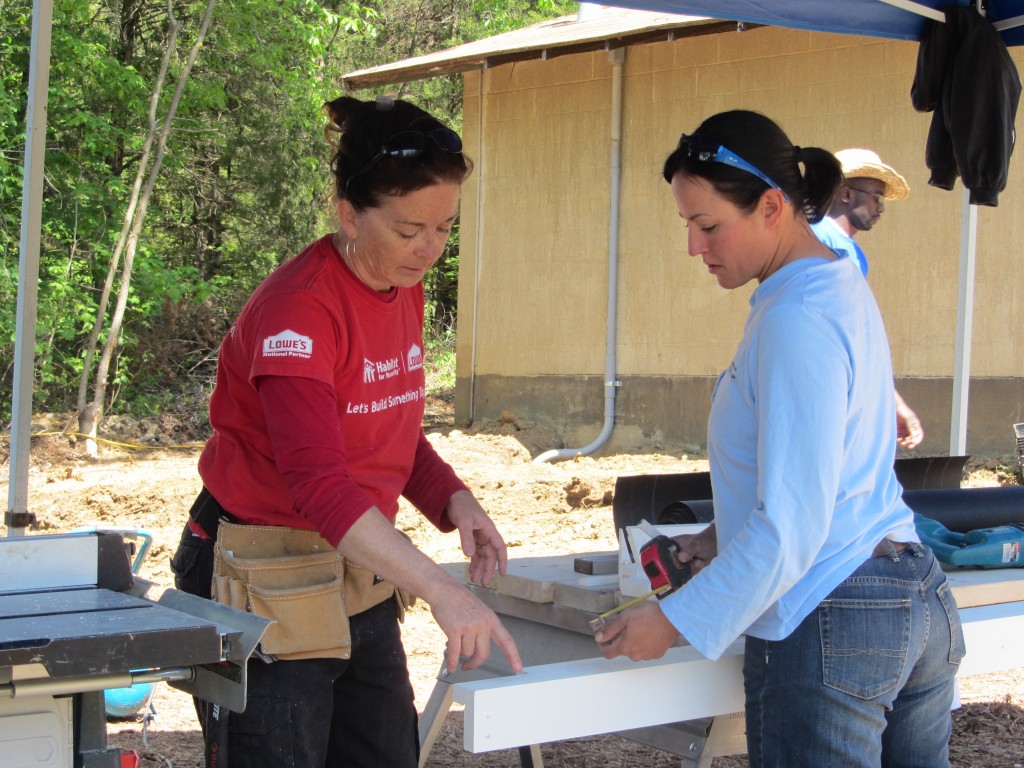 Sherwood Forest Camp Trades Weekend - women in construction