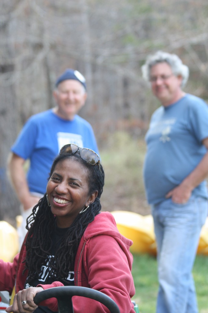 Sherwood Forest Camp volunteers (photo credit Jim French)