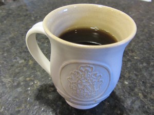 Zair Pottery coffee mug from Thornbury, England