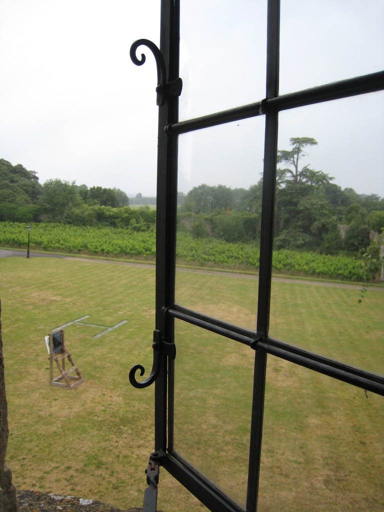 Thornbury Castle Hotel - window view