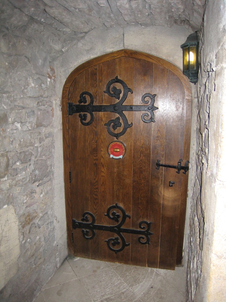 Thornbury Castle Hotel - room door