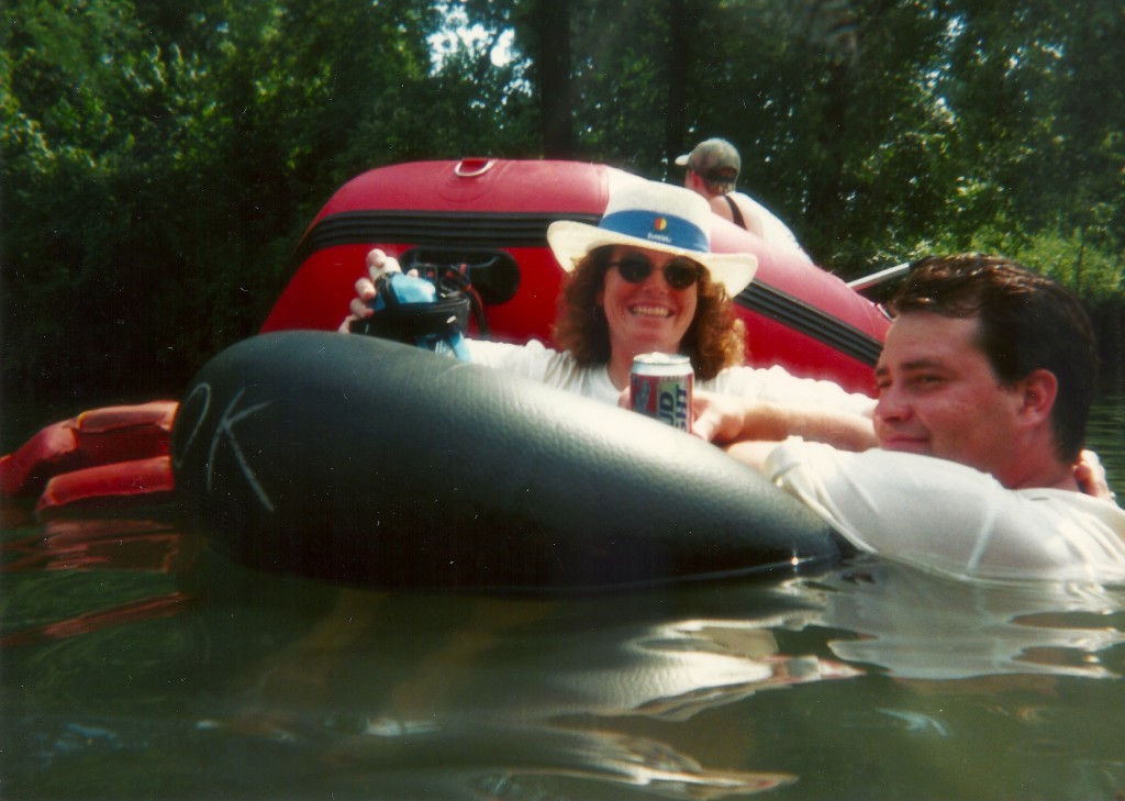 Float trip with tube 1997