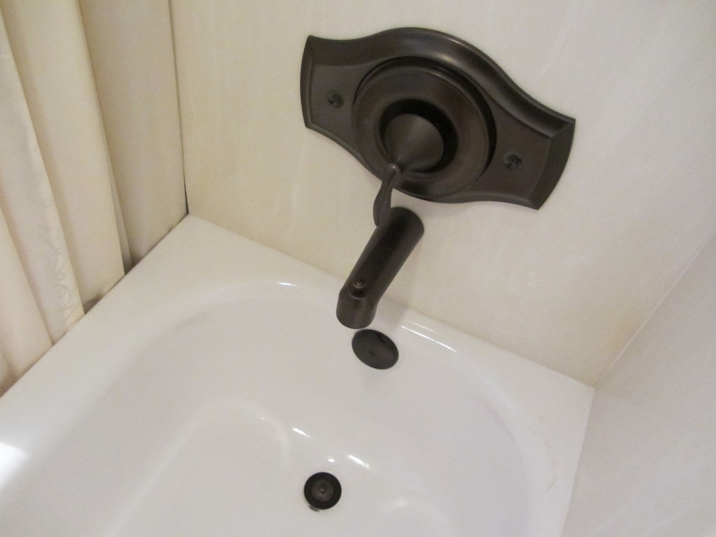 Remodel shower trim kit to oil rubbed bronze