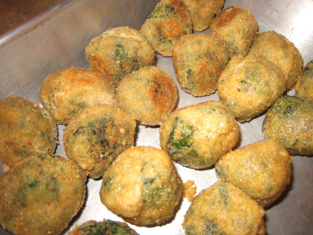 Spinach balls 1