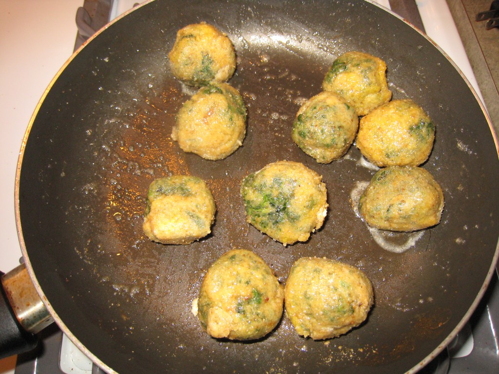 Spinach balls 2