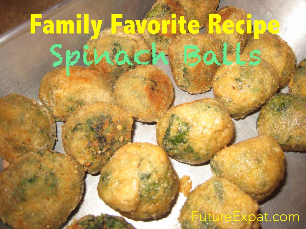 Spinach balls recipe