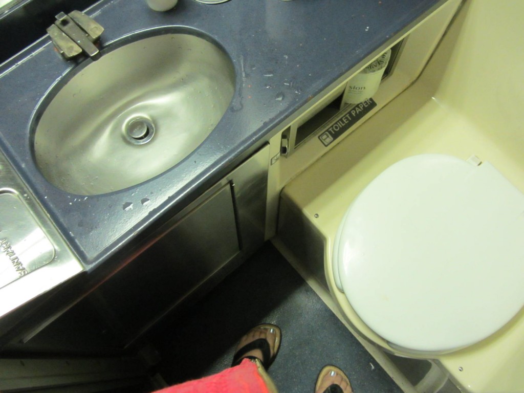 Amtrak bathroom - small