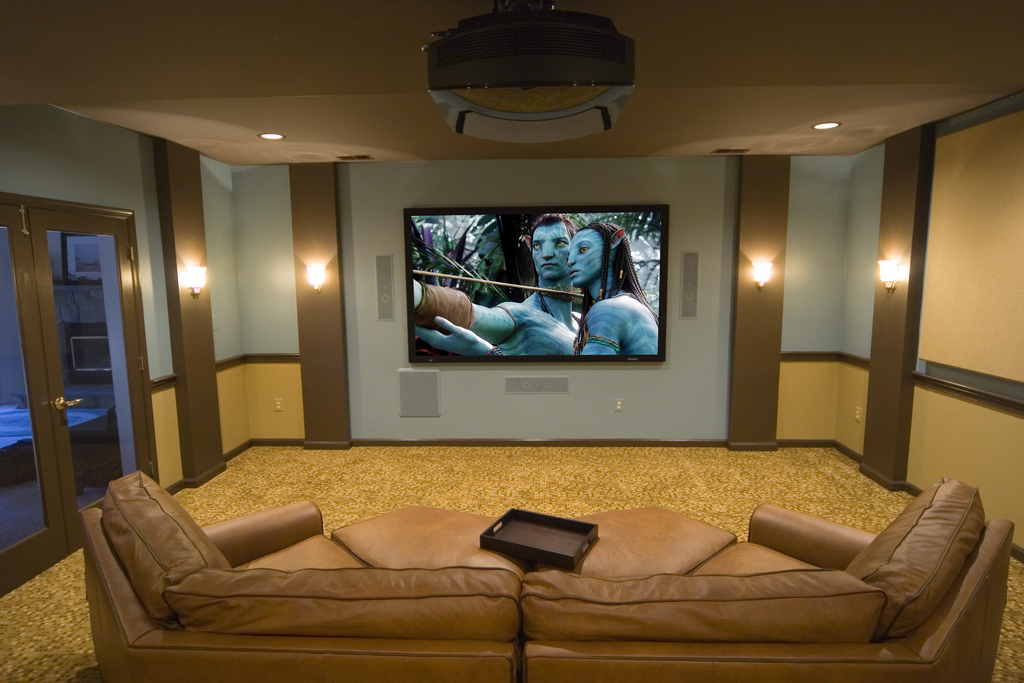 Home theater - photo credit Gramophone Maryland (flickr)