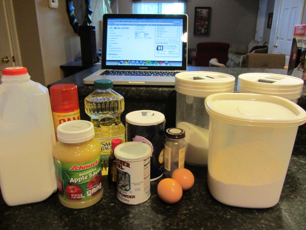 Poppy seed almond muffins ingredients