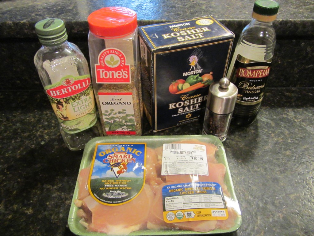 Balsamic Baken Chicken - ingredients