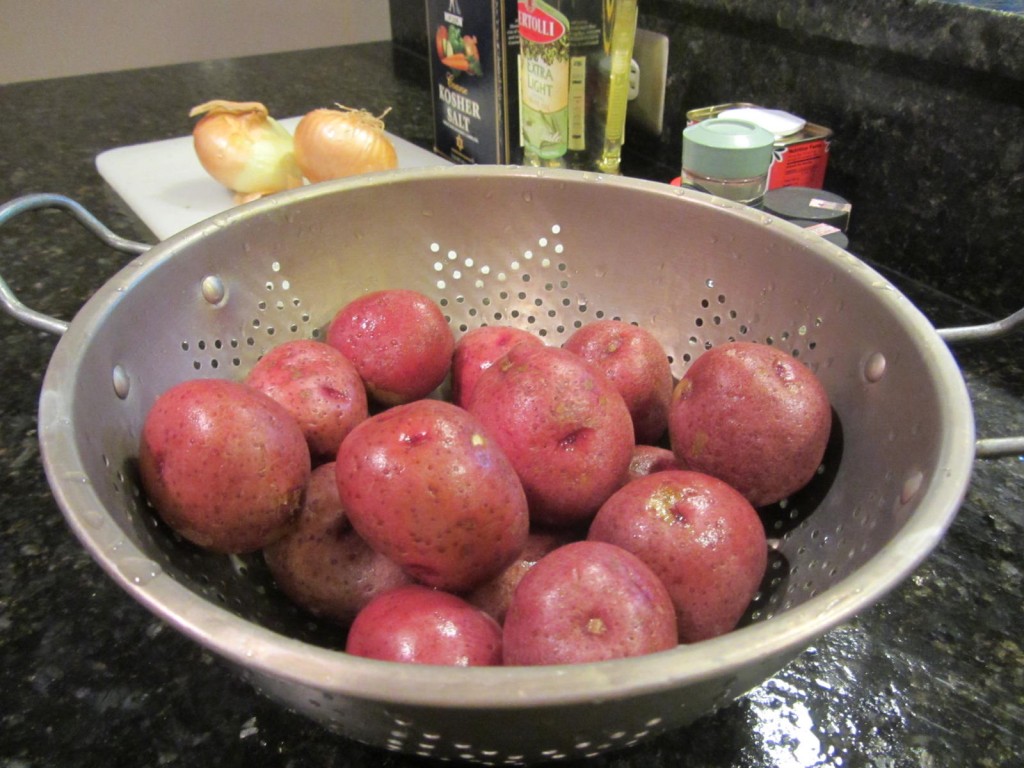 Spicy Grilled Potatoes ingredients