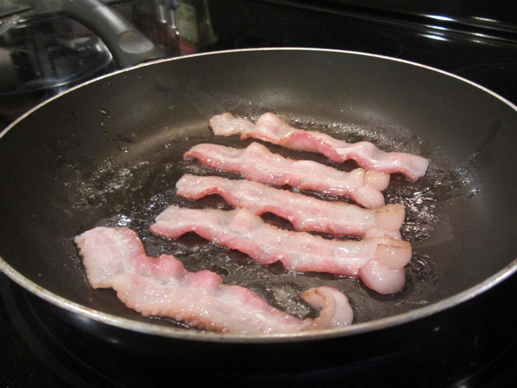 Cooking bacon