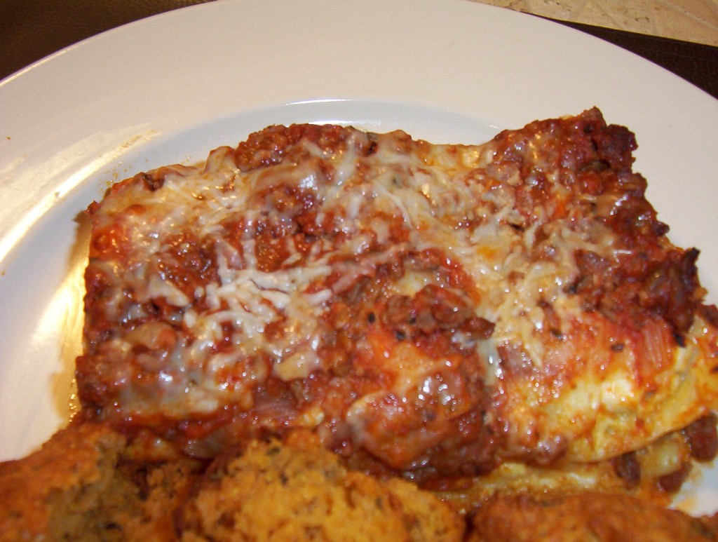 Homemade Lasagna from scratch