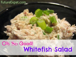Whitefish salad