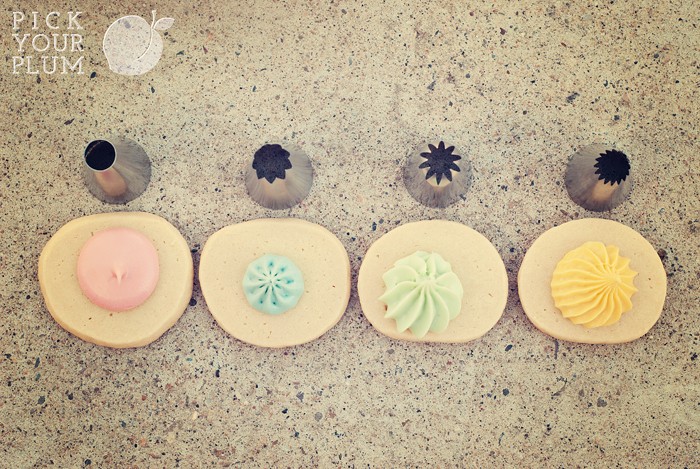 Frosting tips samples