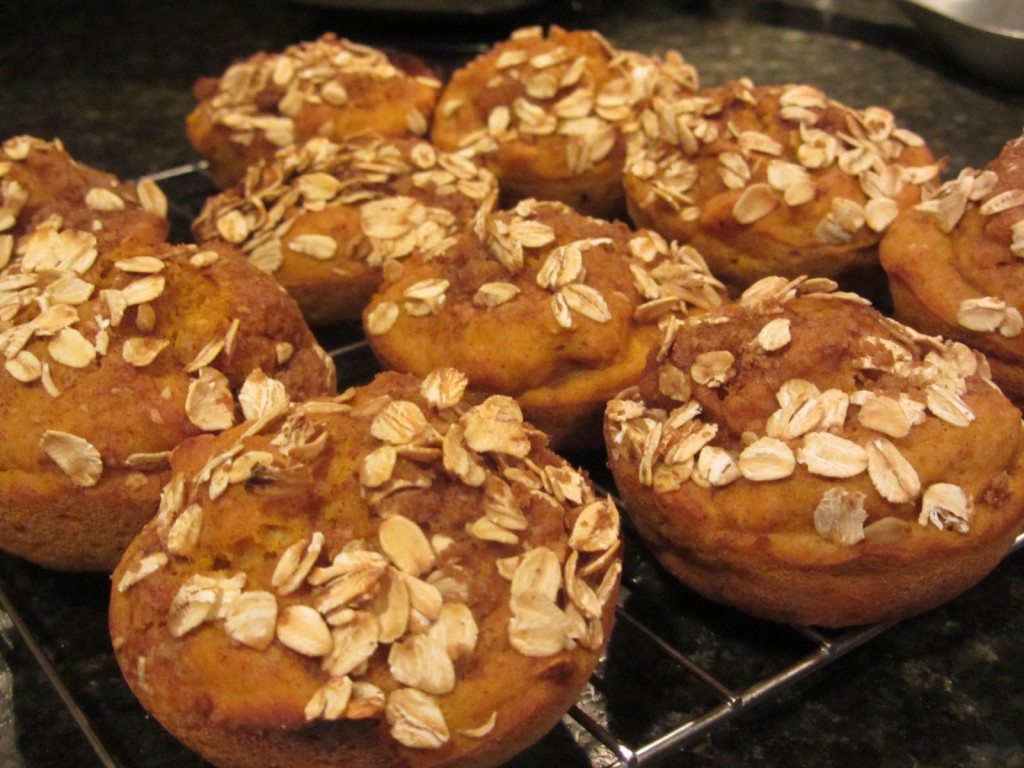 Oatmeal Pumpkin Muffins 7