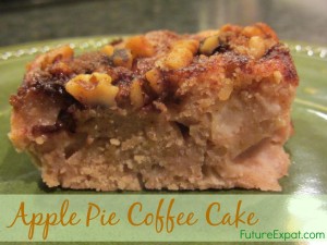 Apple pie coffeecake recipe - Future Expat