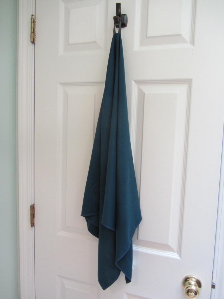 Shandali towel on hook