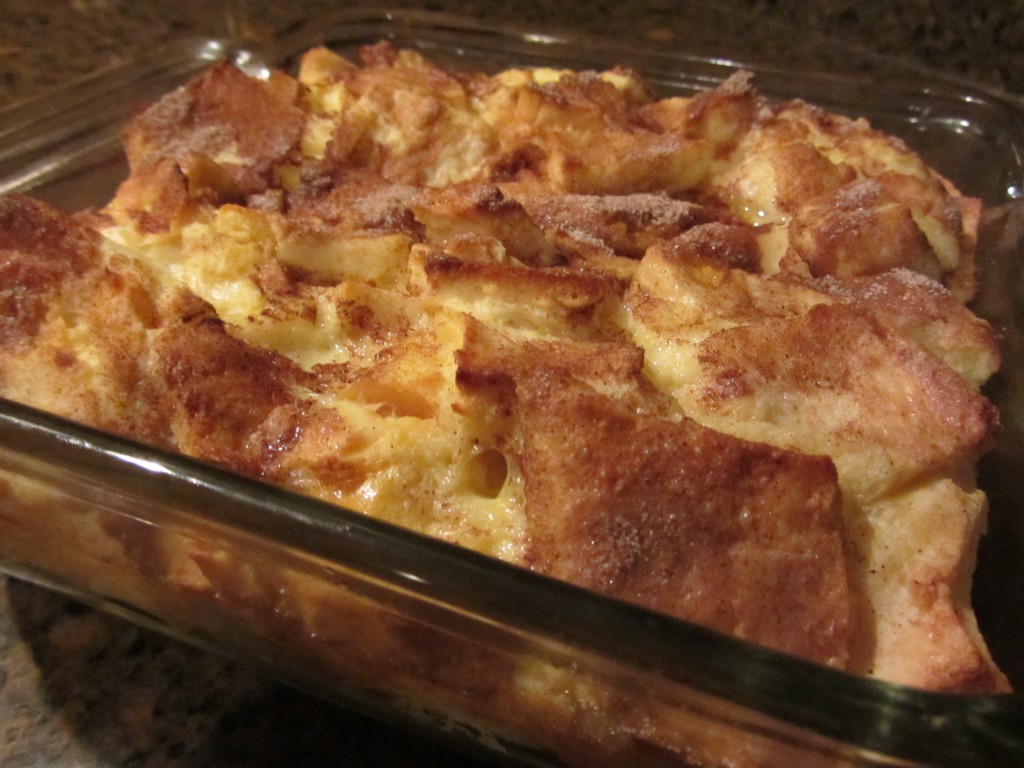 French Toast Casserole -  cooked