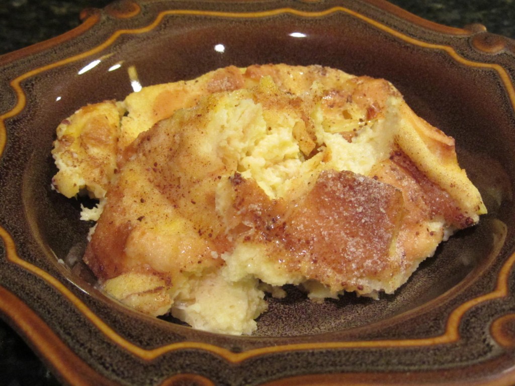 French Toast casserole - single serving