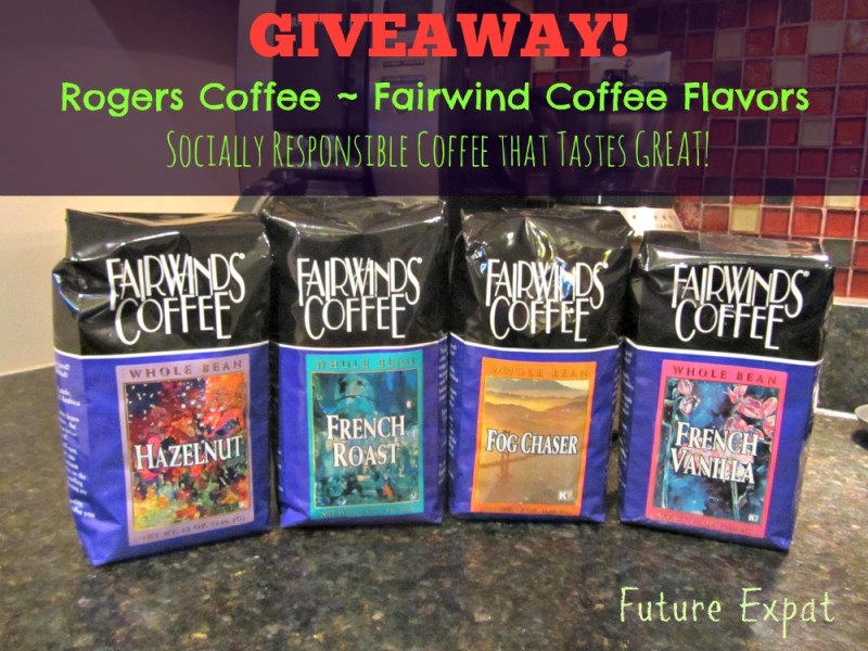 Rogers Coffee ~ Socially Responsible Coffee that Tastes Great (GIVEAWAY)