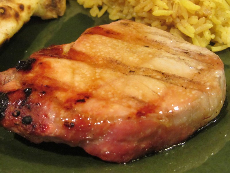 Recipe: Grilled Pork Chops with Apple Brown Sugar Sauce - Future Expat