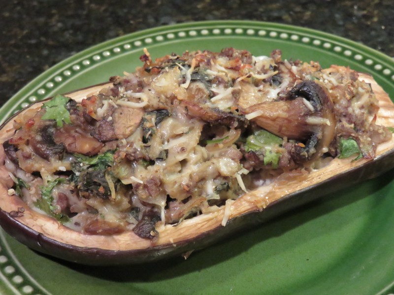 Stuffed Ground Beef Eggplant Recipe - Future Expat