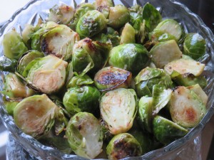 Lemon Garlic Brussels Sprouts | Future Expat