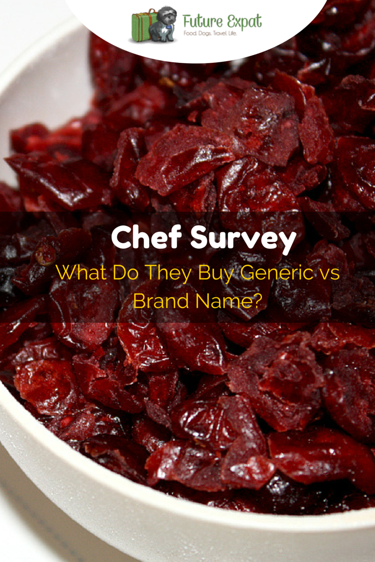 Chef Survey: What Do They Buy Generic vs Brand Name | Future Expat