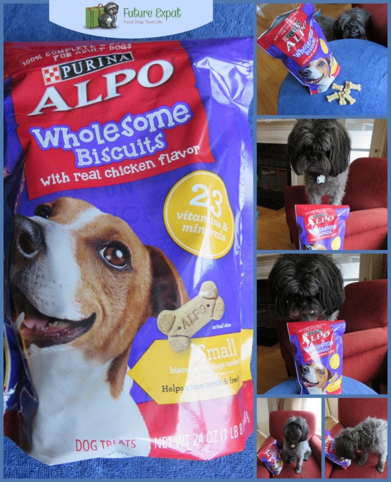 Milo with Alpo Wholesome Biscuits collage