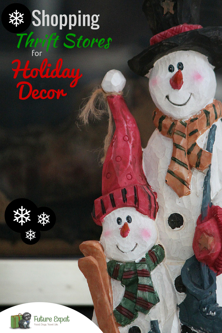 Shopping Thrift Stores for Holiday Decor | Future Expat