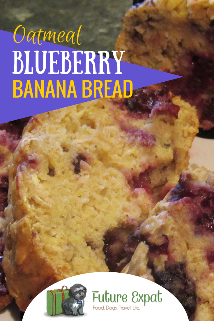 Oatmeal Blueberry Banana Bread | Future ExpatOatmeal Blueberry Banana Bread | Future Expat