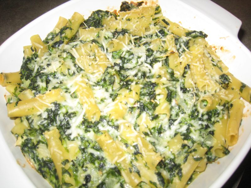 Baked Spinach and Noodles | Future Expat