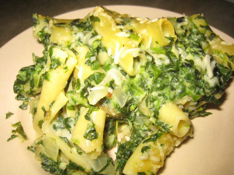 Baked Spinach and Noodles | Future Expat