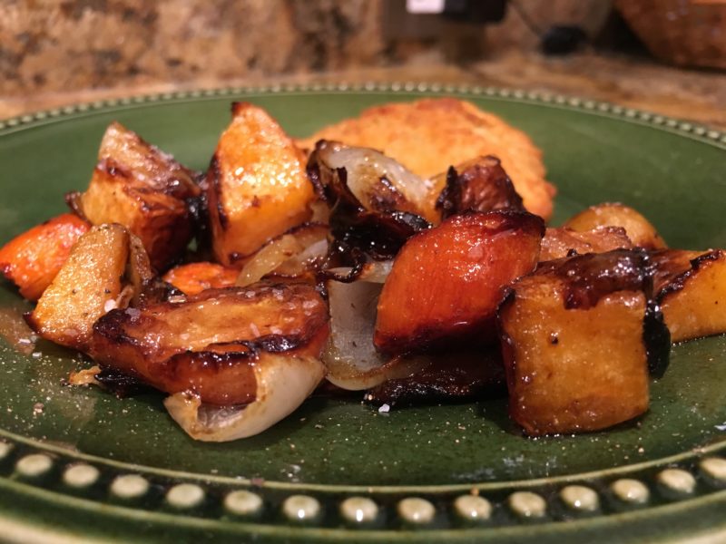 Maple Balsamic Roast Root Vegetable