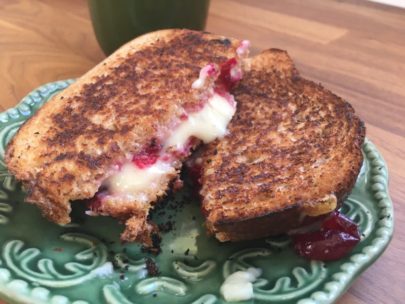 Cranberry and Brie Grilled Cheese | Future Expat