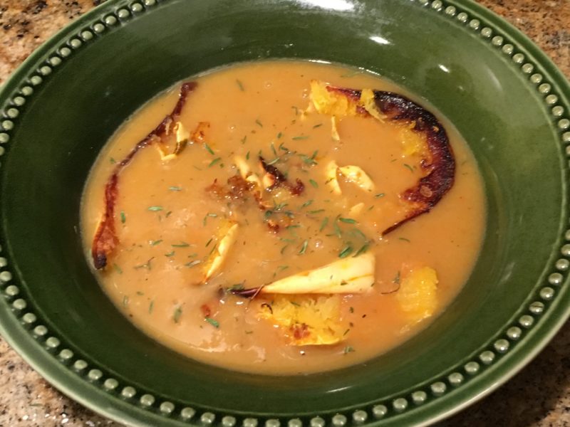 Coconut Curry Butternut Squash Soup | Future Expat