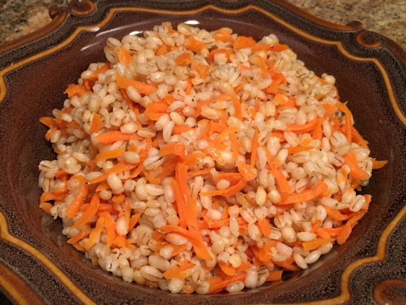 Lemon Carrot Barley