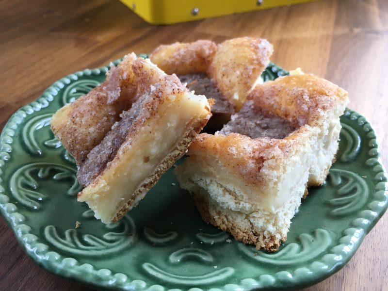 Mexican cheesecake squares