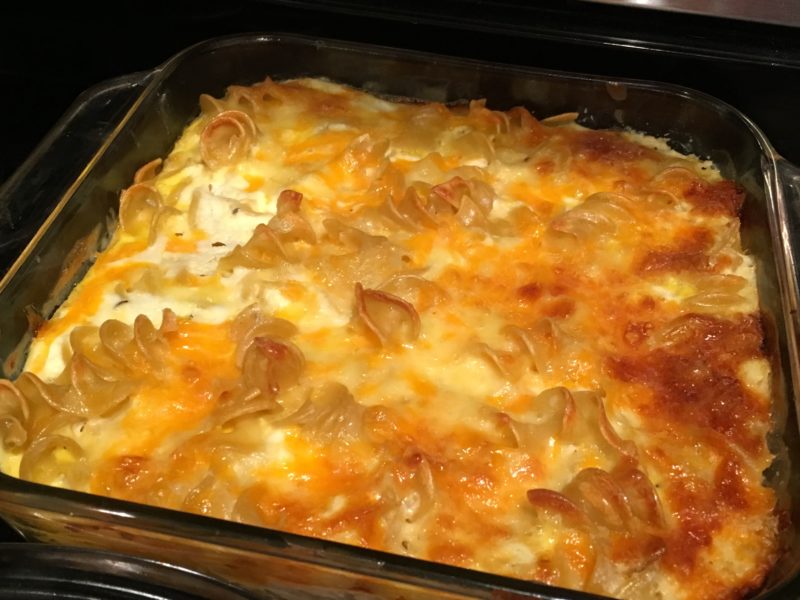 German noodle bake