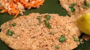 Garlic Crusted Fish | Future Expat