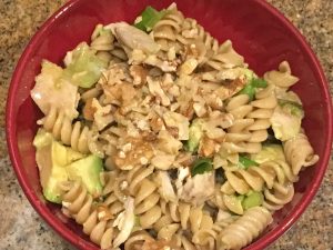 Chicken Pasta with Curry Dressing | Future Expat